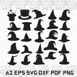 Magic Hats svg, Magic Hat svg, Magic svg, hats, hat, SVG, ai, pdf, eps, svg, dxf, png