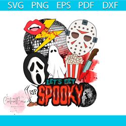Lets Get Spooky Stay Spooky PNG Horror Movie PNG Download