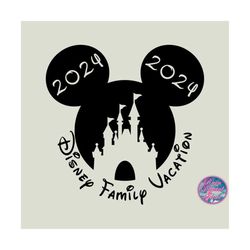 Family Vacation 2024 Svg Png Instant Download, Printable Design, Cricut, Cut File, Vacation 2024 Svg Png, Eps AI, Trip 2