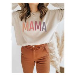 Mama Sweatshirt,Mom sweatshirt,Grandma Sweatshirt,  Pregnancy announcement,Mama Shirt,new mom gift,Cute Mama Sweat,Mothe