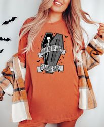 Comfort Colors Shirt, Wake Me Up When Summer Ends, Halloween