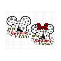 Bundle Best Christmas Ever Svg, Magic Castle Christmas Svg, Mouse Christmas Svg, Christmas Squad Svg, Christmas Svg Png