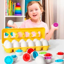 Dimple Fun Egg Matching Toy For Toddlers