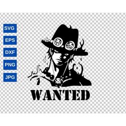 Anime Luffy SVG  Cutting Files for the Cricut