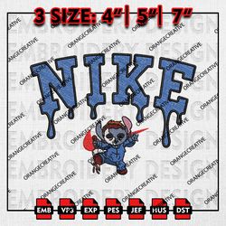 Nike Stitch Michael Myers Embroidery files, Horror Characters Embroidery, Halloween Machine Embroidery Pattern