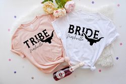 Bride Tribe Shirts, Western Bachelorette Party Favors,