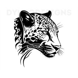 Jaguar Svg, Jaguar Clipart, Jaguar Png, Jaguar Head, Jaguar Cut Files For Cricut , Jaguar Silhouette, Animals Silhouette
