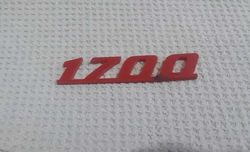 1700 Back Emblem