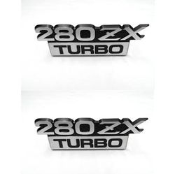 280ZX TURBO 2 Piece Emblem