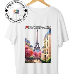 paris city shirt svg, cityscape svg, i love paris shirt png, city shirt png, amazing paris view, svg files for cricut, s