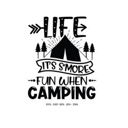 S'more Sign SVG, Camping SVG, Camper Svg, Camping Gift, Funny Saying SVG, Camping Mug Svg
