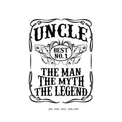 Uncle Svg, Uncle Shirt, Gift for Uncle, Uncle Birthday Gift, Cut File, Digital Download, Uncle to Be, Uncle to be Gift