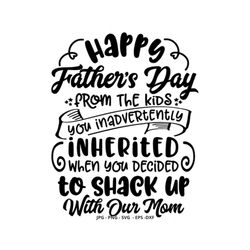 Gift for Stepdad, Printable Gift, Fathers Day Gift, Happy Fathers Day, For Step Dad, From Daughter, Svg Files for Cricut