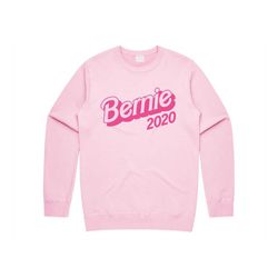 Bernie Sanders Pink 2020 Jumper Sweater Sweatshirt US President Election Campaign Funny Vote