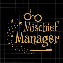 Mischief Manager Svg, Family Halloween Svg, Funny Halloween Svg, Halloween Quote Svg