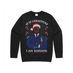 Christmas Captain Raymond Holt Jumper Sweater Sweatshirt Funny Brooklyn TV Show