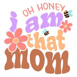 Flower That Mom Bee Saying PNG