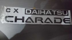 Daihatsu Charade Sticker
