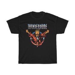 Thunderdome Music Festival Men's Black T-Shirt Size S to 5XL