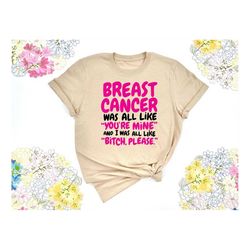 Breast Cancer Shirt, Cancer Support Shirt, Cancer Awareness Shirt, Support Team Shirt, Cancer Shirt for Women, Pink Ribb