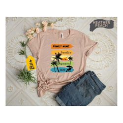 Personalized Family Vacation Shirt, Summer Trip Shirt, Custom Summer 2023 Shirt, Beach Lover Gift, Vacation Shirt, Summe