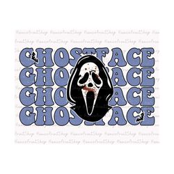 Halloween Horror Character PNG, Ghost Face Png, Horror Vibes Png, Halloween Horror Movies Png, Groovy Sublimation, Hallo