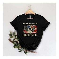 Best Beagle Dad Ever Retro Shirt, Beagle Dad Father's Day Gift Tee, Beagle Owner Tee, Dad Gift, Beagle Lover T-shirt, Be
