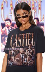The Supernatural CASTIEL Vintage Shirt | Castiel Homage Fan Tees | Castiel Homage Retro | Castiel Graphic Retro 90s | Ca
