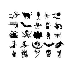 Halloween SVG Bundle, Halloween Svg Png Pdf, Halloween Witch Svg, Halloween Decor, Witch SVG, Pumpkin Svg, Scary Svg, Tr