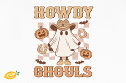 Halloween Howdy Ghouls PNG Sublimation