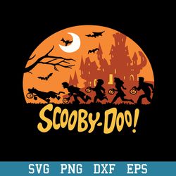 Scooby Doo Halloween Svg, Halloween Svg, Png Dxf Eps Digital File
