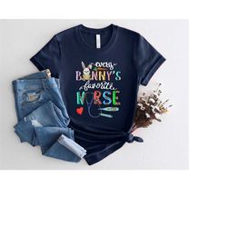 Every bunny's favorite Nurse Shirt, Easter Nurse  Shirt, Easter bunny Nursing spirit shirt, Easter day gift for Nurse, c
