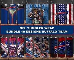 Buffalo Tumbler Wrap , Football Tumbler Png ,Nfl Tumbler Wrap