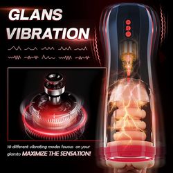 Fully Automatic Internal Telescopic King Kong Airplane Bottle Men's Masturbator Penis Exerciser Adult Supplies