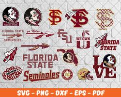 Florida State Seminoles Bundle Svg, Football Svg ,Sport Svg, Sport Bundle Svg 28