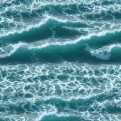 Ocean Waves 42 Pattern Tileable Repeating Pattern