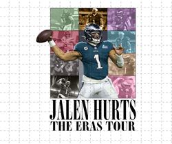 Jalen Hurts The Eras Tour Png, Nfl Png