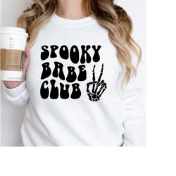 Spooky Babe Club Svg, Funny Babe Club Design, Spooky Babe Svg, Spooky Babe Design, Babe Club Svg, Spooky Babe Svg, Funny