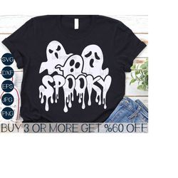 Spooky SVG, Ghosts SVG, Halloween SVG, Family Halloween Shirt Svg, Scary ShirtSvg, Png, Svg Files For Cricut, Sublimatio