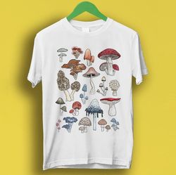 British Wild Mushrooms Meme Gift Shirt Funny   Style Aesthetic Unisex Gamer Cult Movie Music Tee T Shirt P394