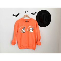 Stay spooky sweatshirt,halloween shirt,halloween sweatshirt,spooky season shirt,pumpkin shirt,cute ghost shirt,halloween