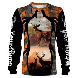 Deer Hunting Clothes Custom name All over print shirt, Long sleeve, Hoodie, Tank top &8211 FSD37