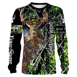 Deer Hunting Custom Name 3D All Over Print Shirts &8211 Personalized Hunting Gift &8211 Fsd189