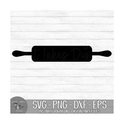 Rolling Pin - Instant Digital Download - svg, png, dxf, and eps files included! Baker, Baking, Kitchen, Chef, Cooking