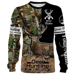 Deer Hunting Custom Name All Over Print Shirts &8211 Personalized Gift &8211 FSD11