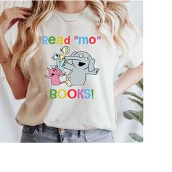 Read Mo Books Png,Good Day To Read More Books Png, Trendy Piggie Elephant Pigeons Outfits, Book Lovers, Book's Day Png,