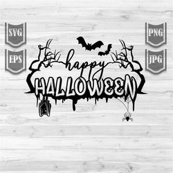 Happy Halloween Svg File || Halloween Shirt || halloween Svg || Halloween Png || Halloween Stickers || halloween Cut fil