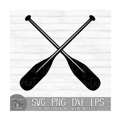 Canoe / Kayak Paddles - Instant Digital Download - svg, png, dxf, and eps files included! Oars, Lake