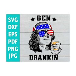 Ben Drankin svg, 4th of july svg, Fourth of july svg files, Ben Drinkin Vintage Shirt, Merica flag svg, Beer svg, Americ