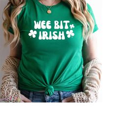 Wee Bit Irish svg, Retro svg, St. Patrick's Day svg, Shamrock svg, Irish svg, Cricut projects, Silhouette, Lucky shirt s